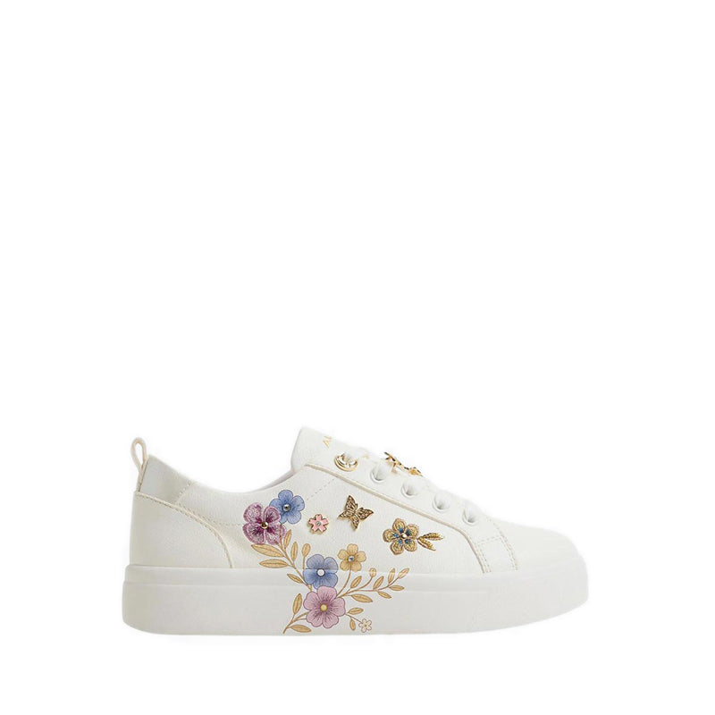 Aldo รุ่น Spแหวนflowers รองเท้าผ้าใบผู้หญิง - สี White/Multi