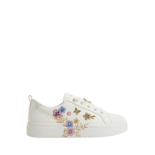Aldo รุ่น Spแหวนflowers รองเท้าผ้าใบผู้หญิง - สี White/Multi
