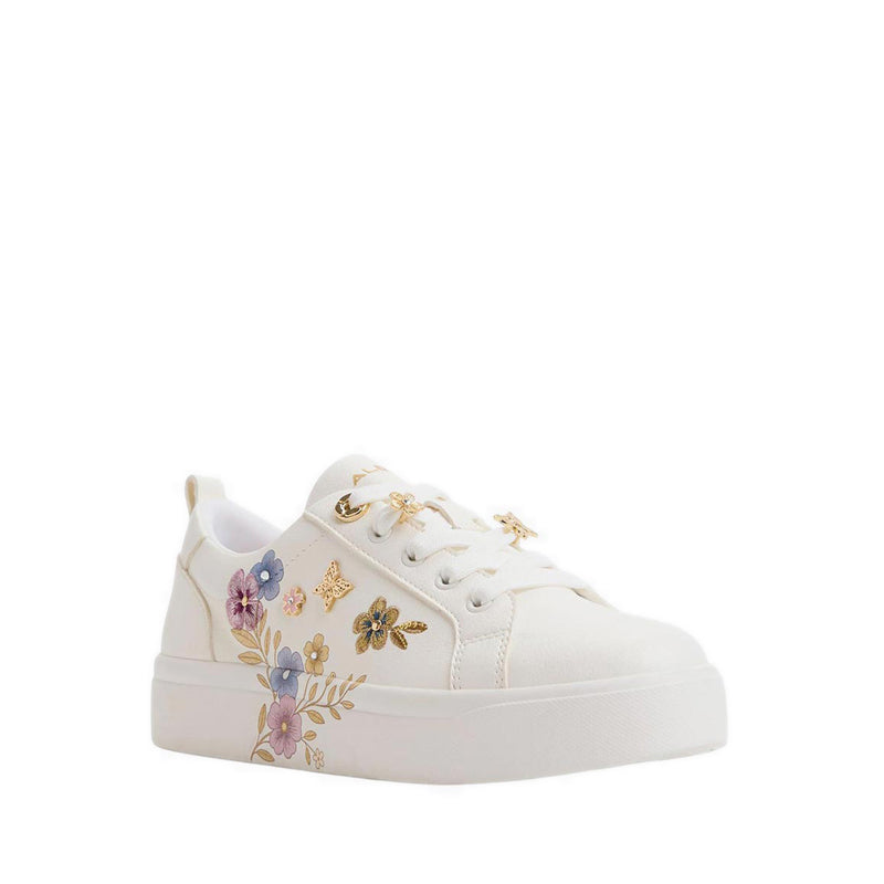 Aldo รุ่น Spแหวนflowers รองเท้าผ้าใบผู้หญิง - สี White/Multi