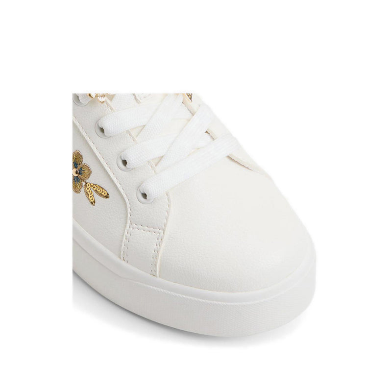 Aldo รุ่น Spแหวนflowers รองเท้าผ้าใบผู้หญิง - สี White/Multi