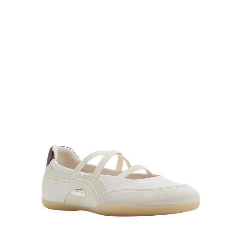 Aldo รุ่น Arabesque รองเท้าบัลเล่ต์ผู้หญิง - สี White Combo
