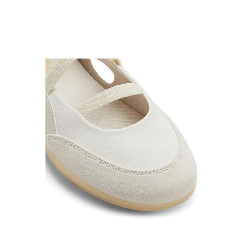 Aldo รุ่น Arabesque รองเท้าบัลเล่ต์ผู้หญิง - สี White Combo