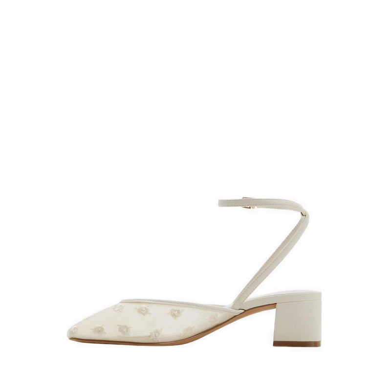 Aldo รุ่น Eliaa รองเท้าส้นสูงผู้หญิง - สี Oher White