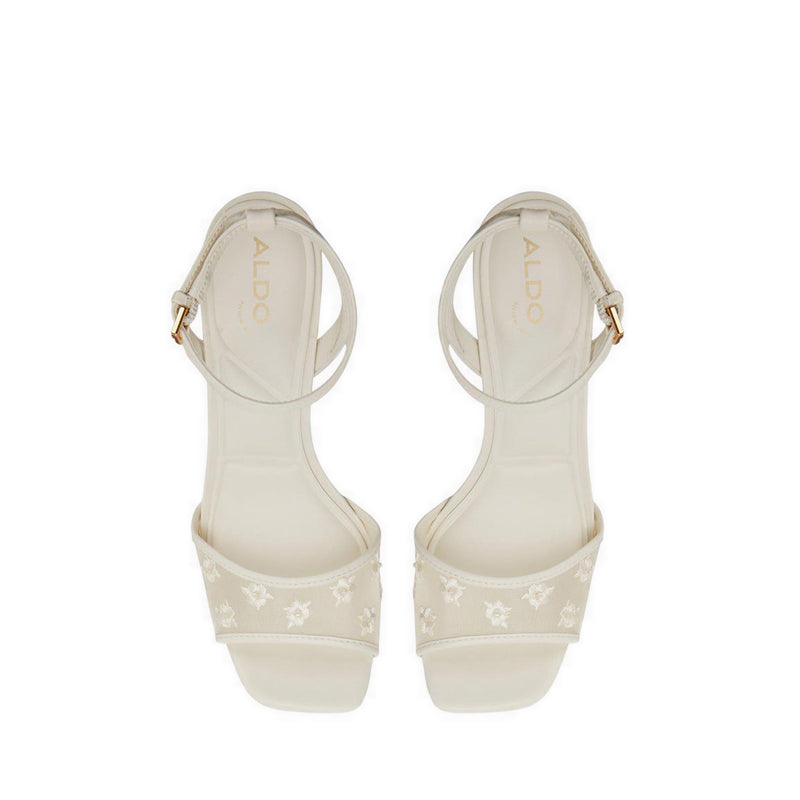 Aldo รุ่น Chicglimmer รองเท้าส้นสูงผู้หญิง - สี Open White