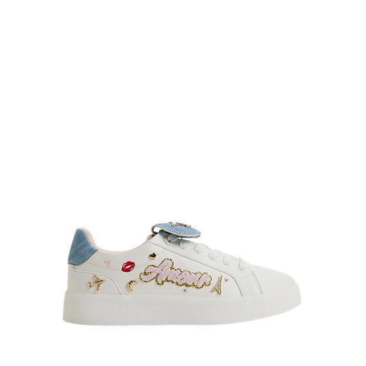 Aldo รุ่น Frenchie Women's รองเท้าผ้าใบ - สี White/Blue