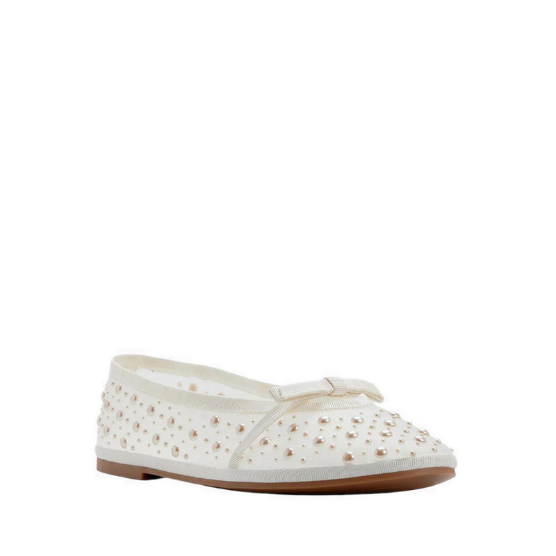 Aldo รุ่น Aurabella รองเท้าบัลเล่ต์ผู้หญิง - สี Open White