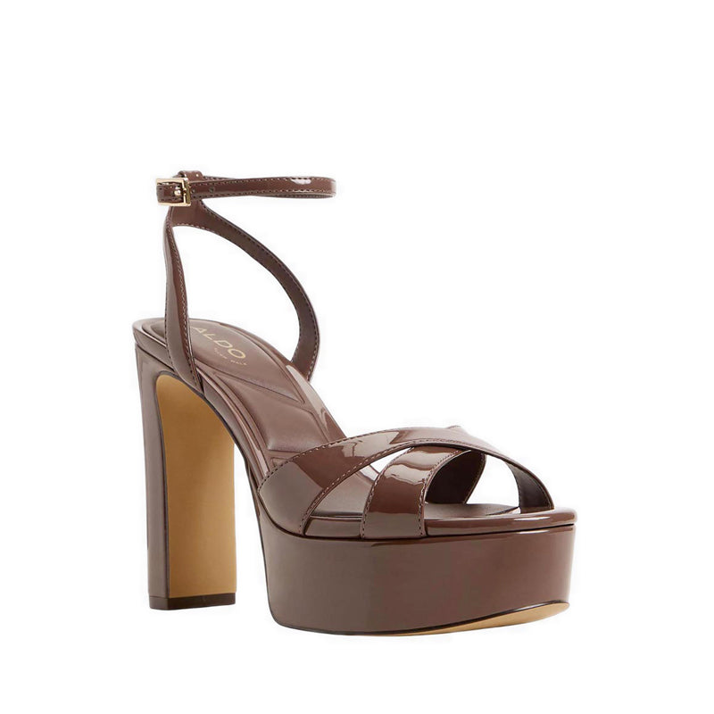 Aldo รุ่น Rosine รองเท้าส้นสูงผู้หญิง สี Dark Brown