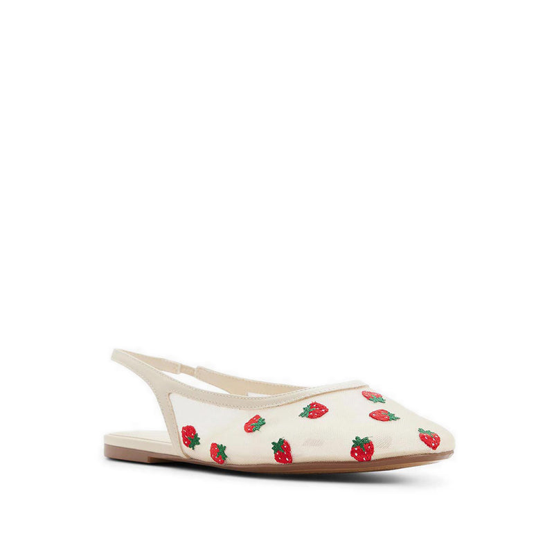 Aldo รุ่น Droplet รองเท้าส้นแบนแบบสวมผู้หญิง - สี Cream Multi