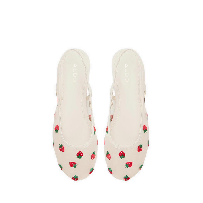 Aldo รุ่น Droplet รองเท้าส้นแบนแบบสวมผู้หญิง - สี Cream Multi