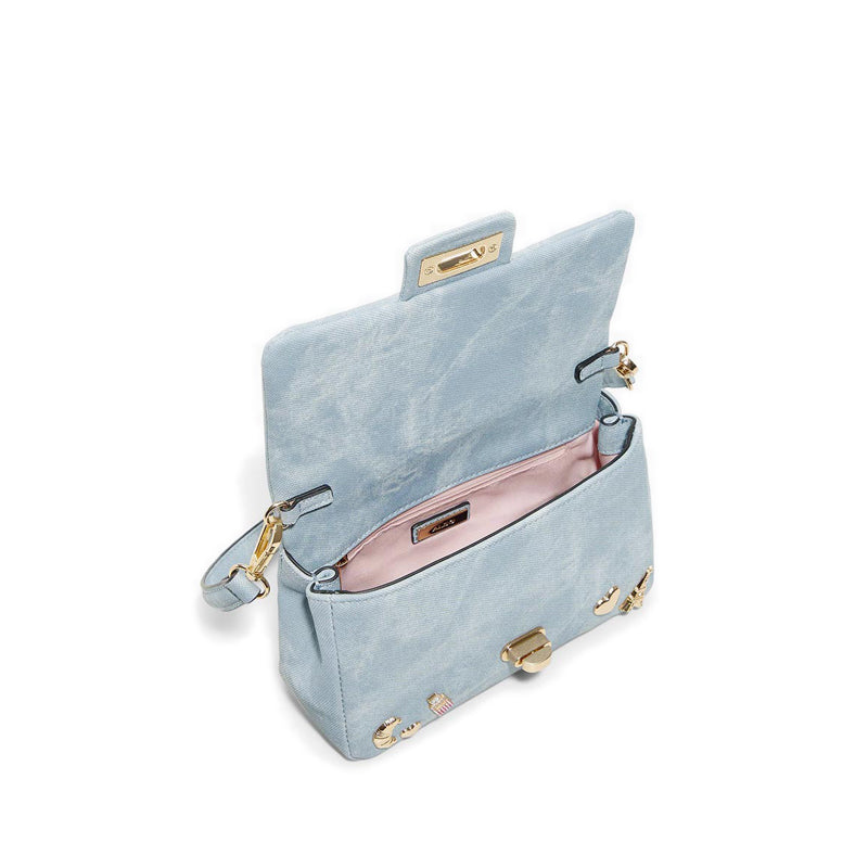 Aldo รุ่น Bellaamour กระเป๋าสะพายไหล่ผู้หญิง - สี Denim