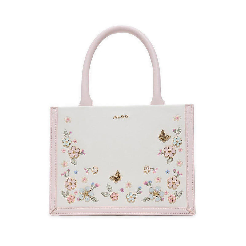 Aldo รุ่น Cassiea กระเป๋า Satchel ผู้หญิง - สี Oher White