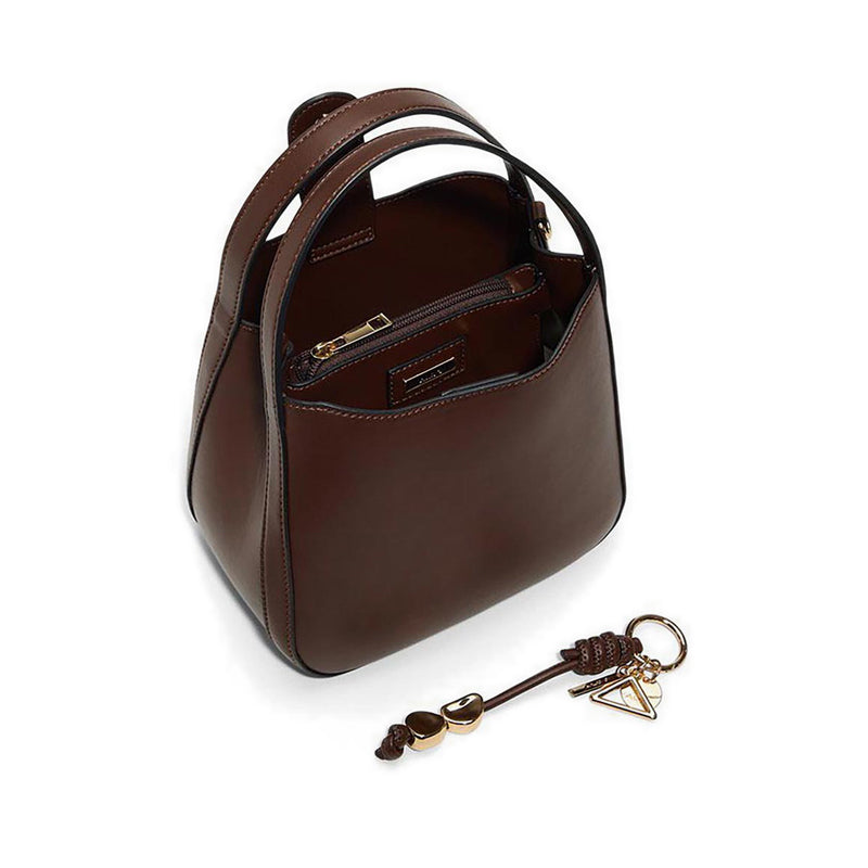 Aldo รุ่น Auralily กระเป๋าทรง Satchel ผู้หญิง - สี Dark Brown
