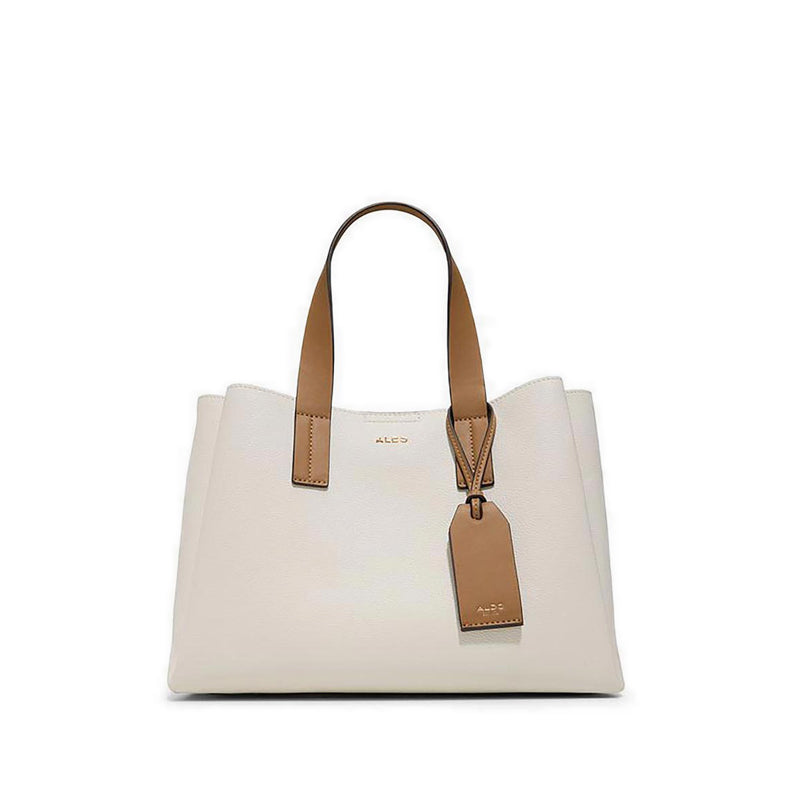 Aldo รุ่น Akilah กระเป๋าทรง Satchel ผู้หญิง - สี Beige Combo