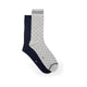 รุ่น Leonitis ถุงเท้าผู้ชาย สี Light Grey