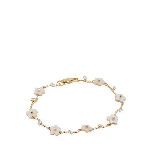 Aldo รุ่น Florissa กำไลข้อมือผู้หญิง  - สี Gold/Clear Multi