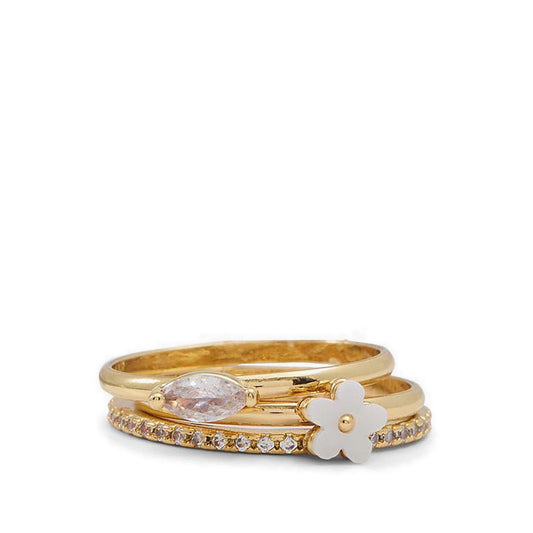 Aldo รุ่น Bloominie แหวนผู้หญิง - สี Gold/Clear Multi