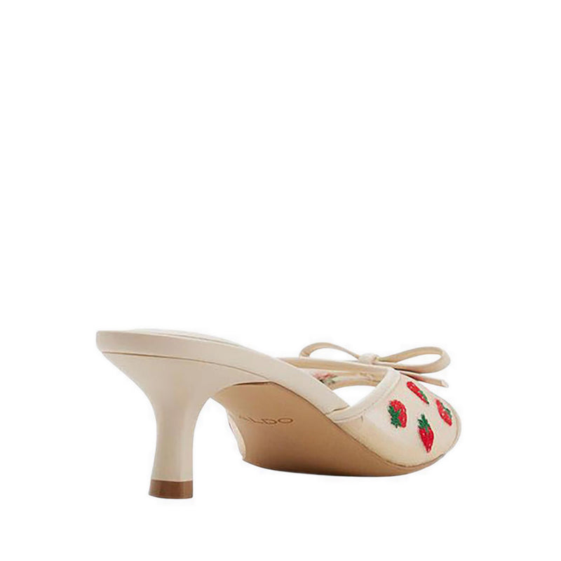 Aldo รุ่น Begoniaa รองเท้าแตะมีส้นผู้หญิง - สี Cream