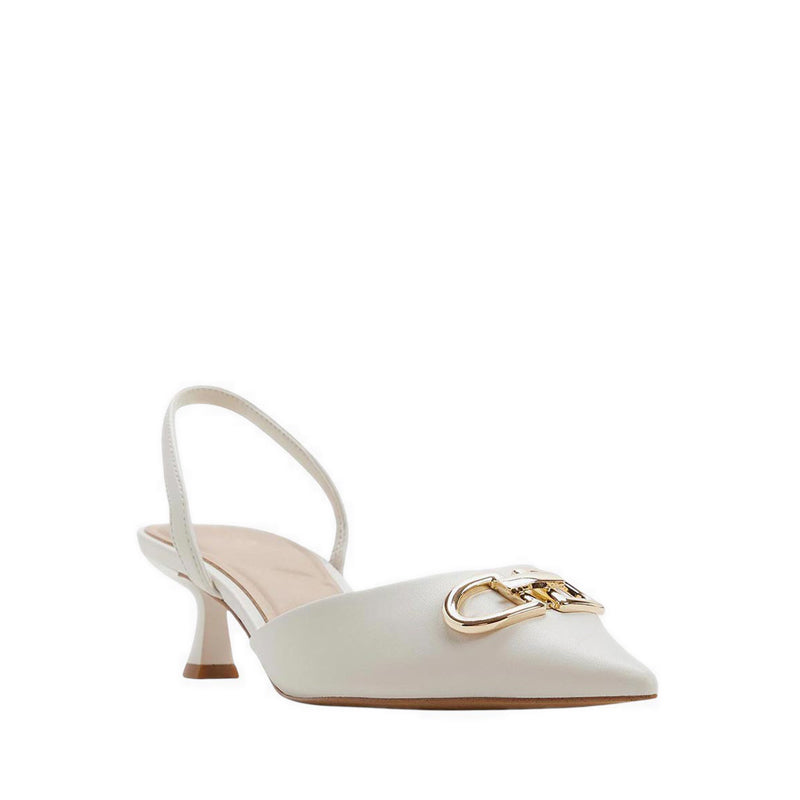 Aldo รุ่น Delicat รองเท้าส้นสูงผู้หญิง - สี White/Bone