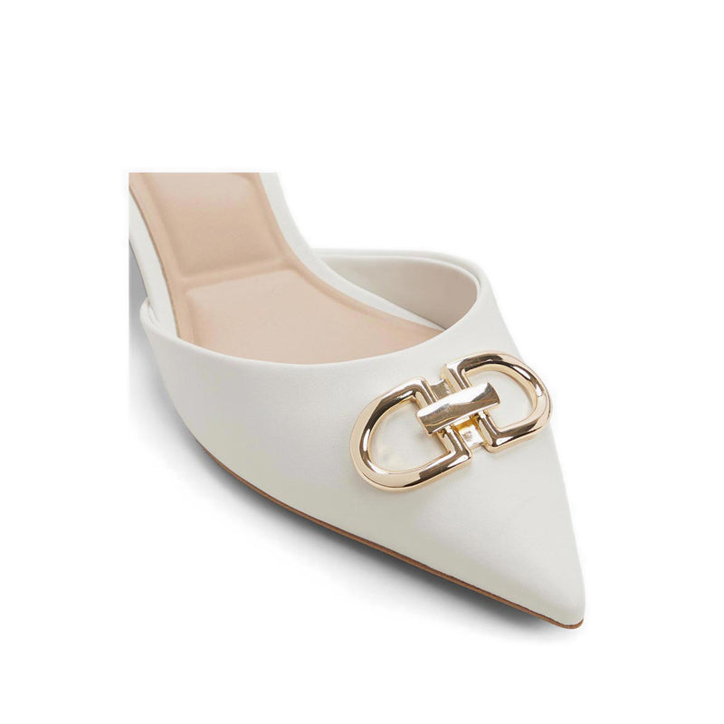 Aldo รุ่น Delicat รองเท้าส้นสูงผู้หญิง - สี White/Bone