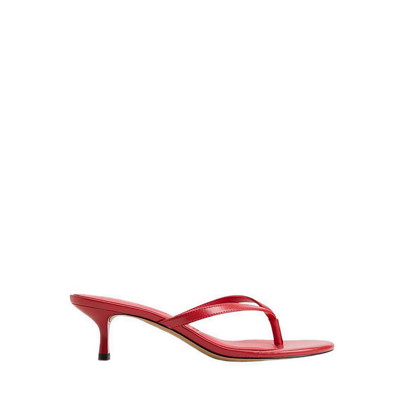 Aldo รุ่น Lift รองเท้าแตะมีส้นผู้หญิง - สี Bordo