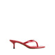 Aldo รุ่น Lift รองเท้าแตะมีส้นผู้หญิง - สี Bordo