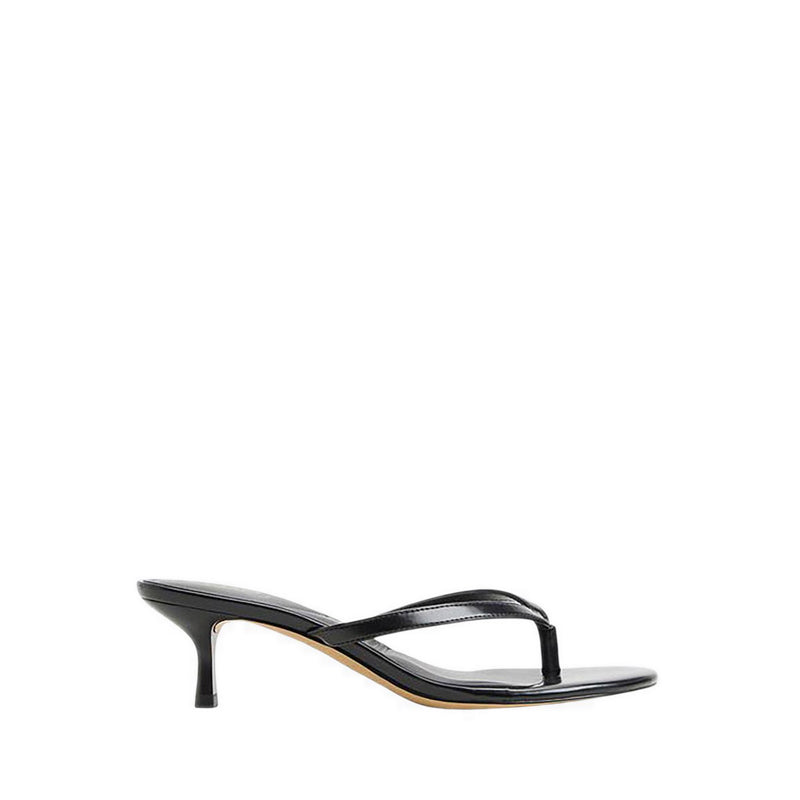 Aldo รุ่น Lift รองเท้าแตะมีส้นผู้หญิง - สีดำ