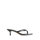 Aldo รุ่น Lift รองเท้าแตะมีส้นผู้หญิง - สีดำ