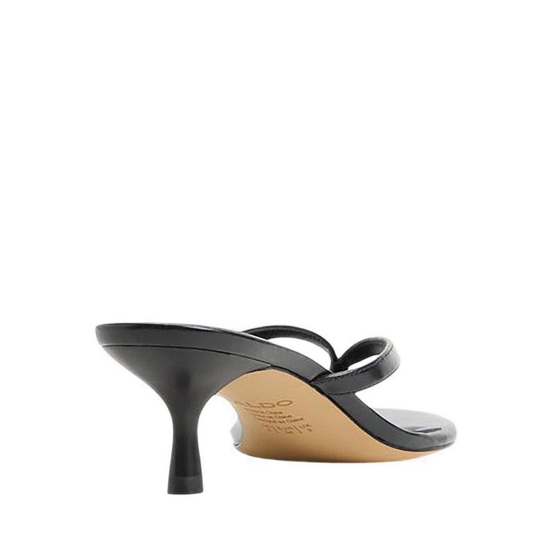Aldo รุ่น Lift รองเท้าแตะมีส้นผู้หญิง - สีดำ