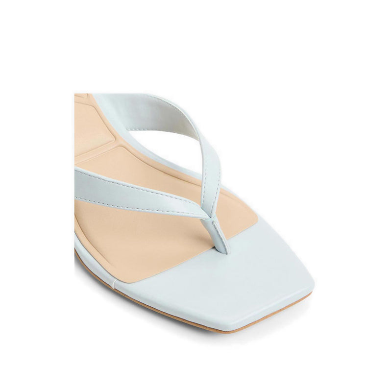 Aldo สี Hazy รองเท้าแตะมีส้นผู้หญิง - สี Other Blue