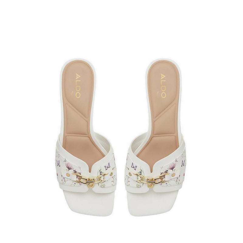 Aldo รุ่น Annamassi รองเท้าส้นสูงผู้หญิง - สี White/Blue
