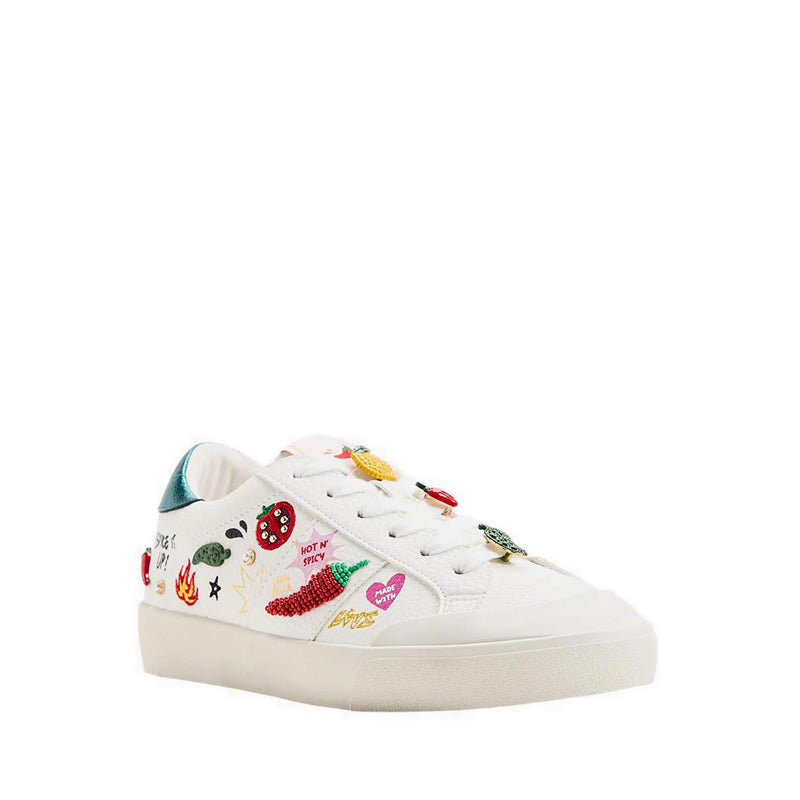 รุ่น Spicy รองเท้าผ้าใบผู้หญิง สี White Multi
