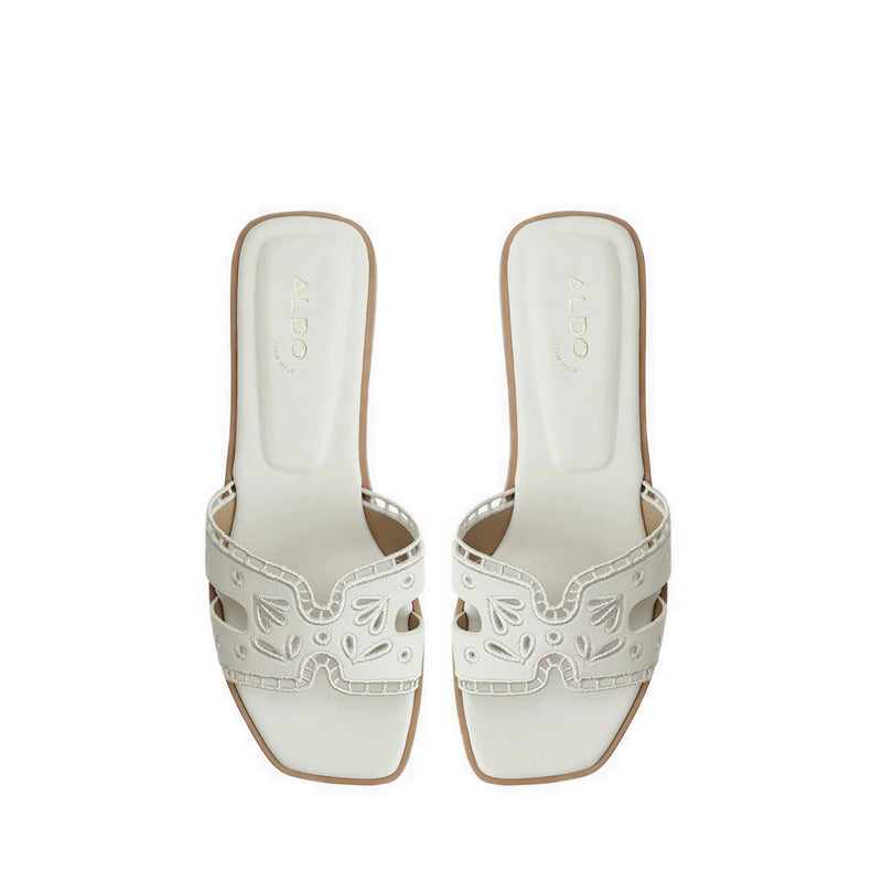 Aldo รุ่น Itสี Sandal รองเท้าแตะผู้หญิง - สี Oher White