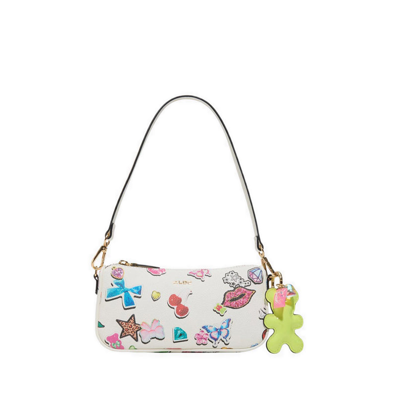 รุ่น Jellybee กระเป๋าสะพายไหล่ผู้หญิง - สี White Multi