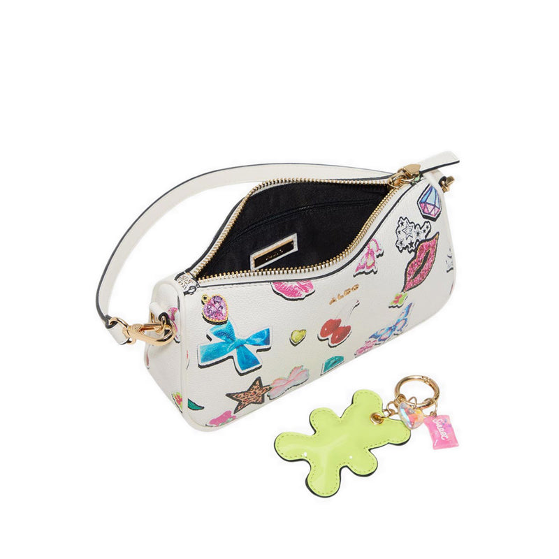 รุ่น Jellybee กระเป๋าสะพายไหล่ผู้หญิง - สี White Multi