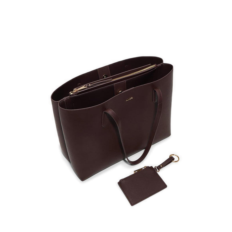 รุ่น Ysabelle กระเป๋าสะพายไหล่ผู้หญิง สี Dark Brown