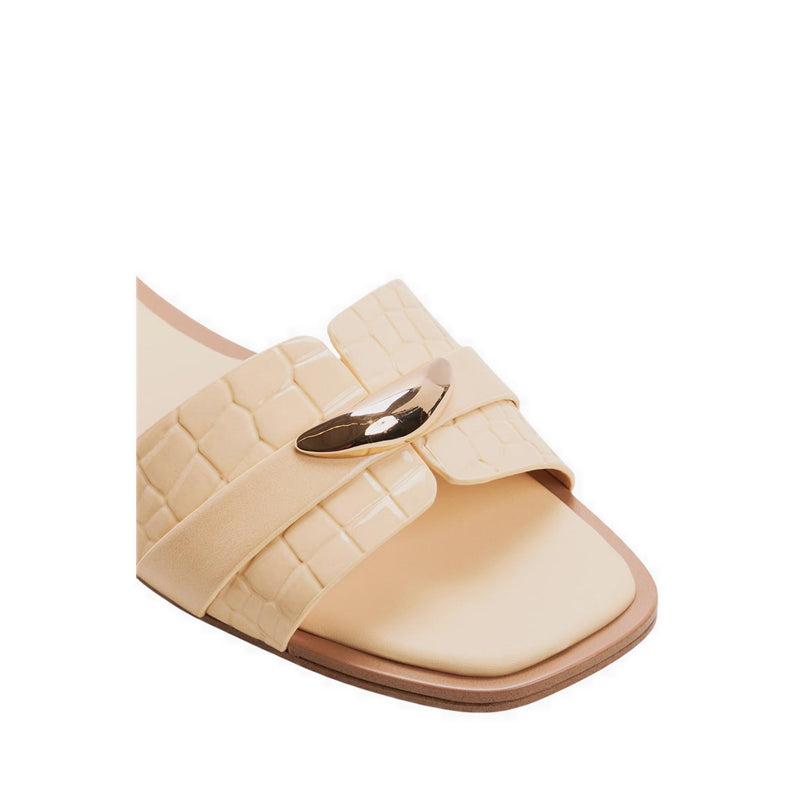 รุ่น Briela รองเท้าแตะส้นแบนผู้หญิง - สี Light Yellow