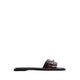 รุ่น Briela รองเท้าแตะส้นแบนผู้หญิง - สี Dark Brown