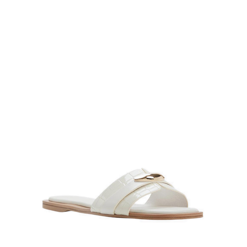 รุ่น Briela รองเท้าแตะส้นแบนผู้หญิง - สี White/Bone