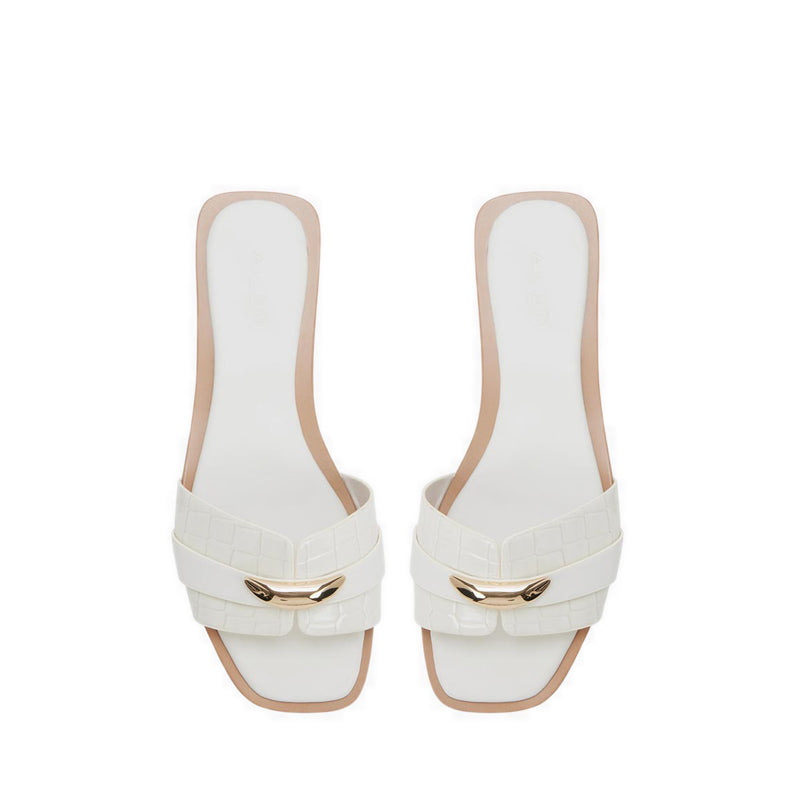รุ่น Briela รองเท้าแตะส้นแบนผู้หญิง - สี White/Bone