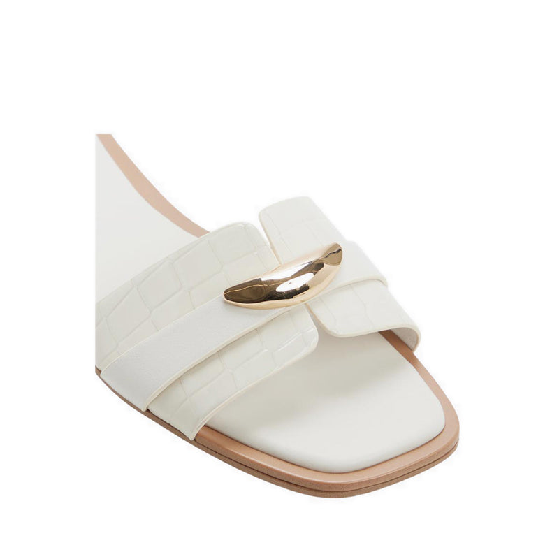 รุ่น Briela รองเท้าแตะส้นแบนผู้หญิง - สี White/Bone