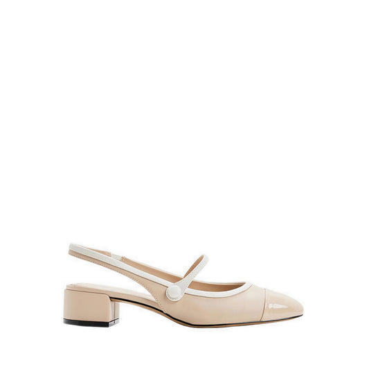 รุ่น Aggie รองเท้าส้นสูงผู้หญิง สี Beige