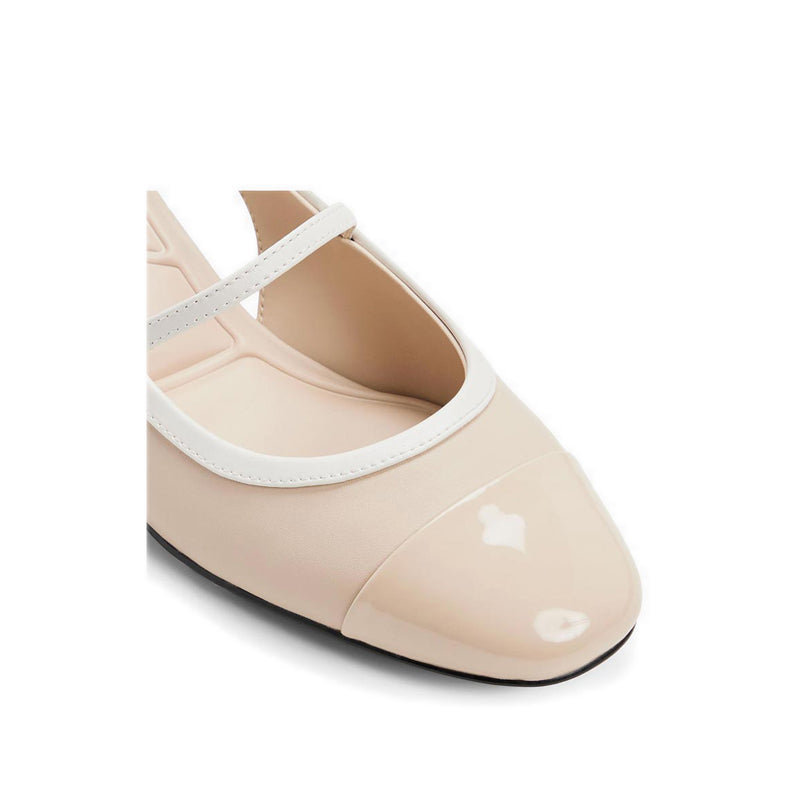 รุ่น Aggie รองเท้าส้นสูงผู้หญิง สี Beige