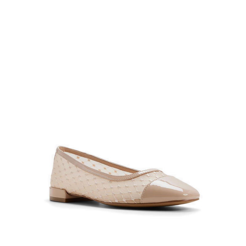 รุ่น Olohas รองเท้าบัลเล่ต์ผู้หญิงแบบสวม สี Beige