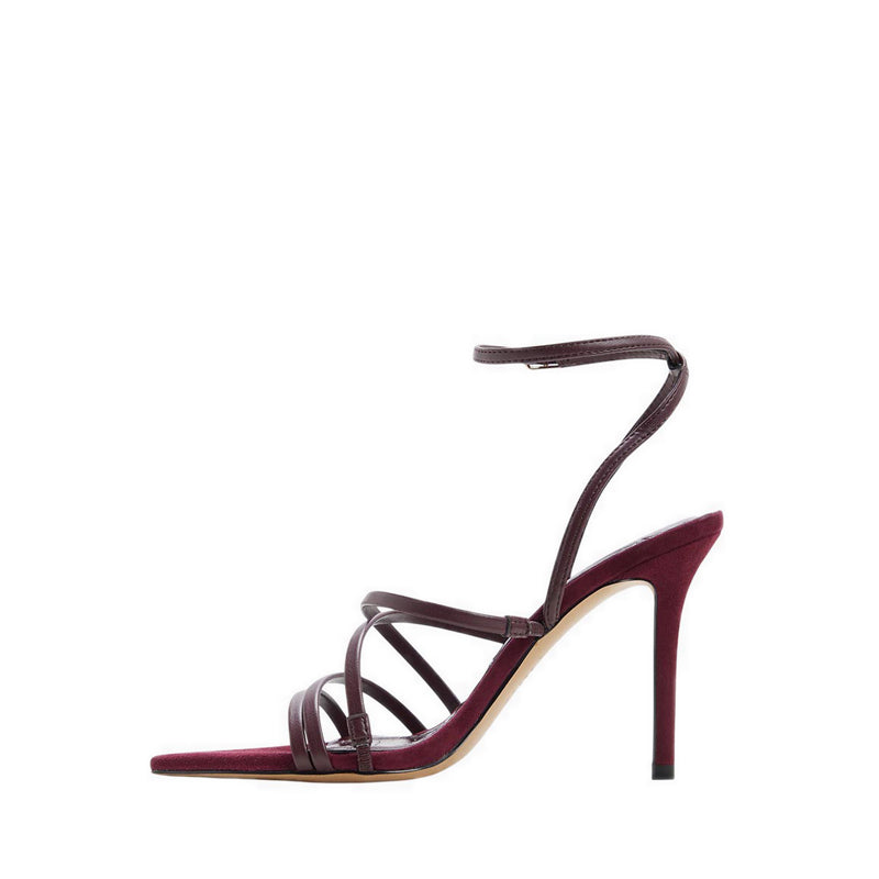 รุ่น Solania รองเท้าส้นสูงผู้หญิง - สี Burgundy