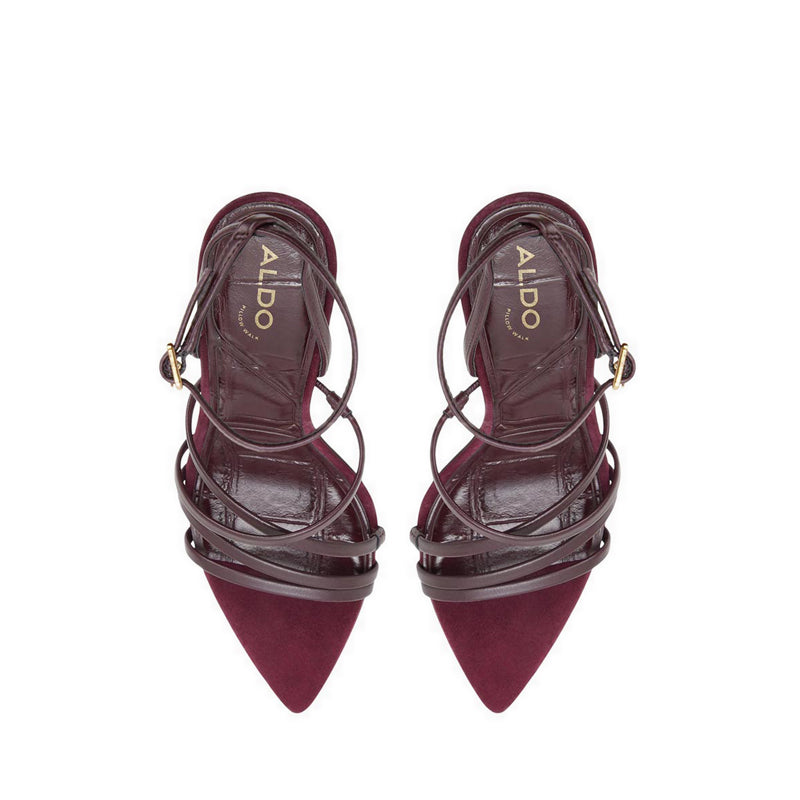 รุ่น Solania รองเท้าส้นสูงผู้หญิง - สี Burgundy