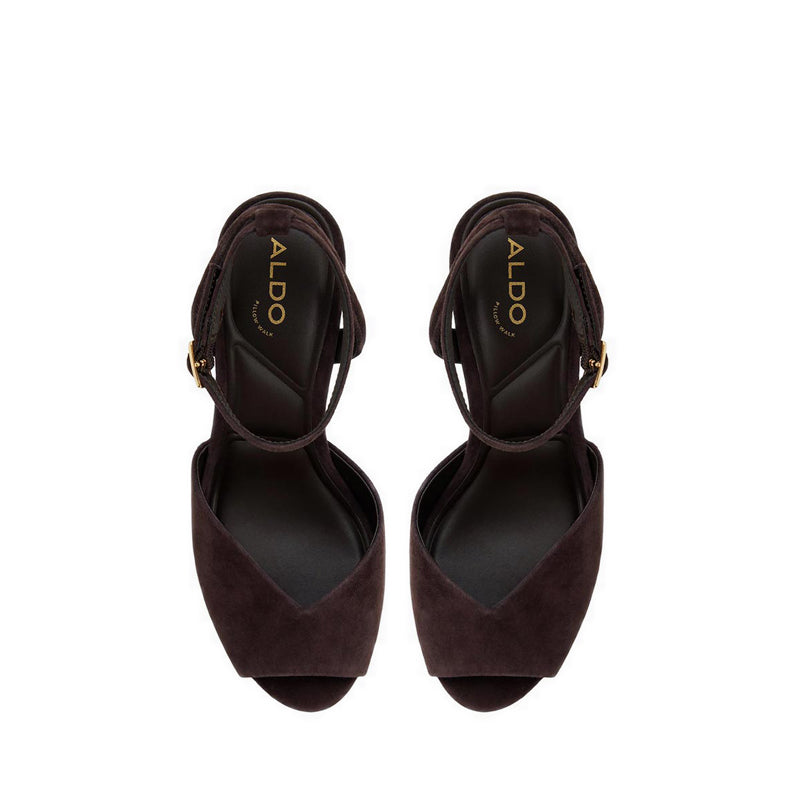 รุ่น Monnae รองเท้าส้นสูงผู้หญิง สี Dark Brown