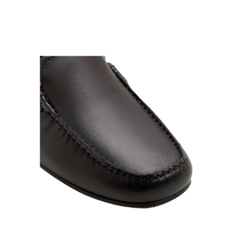 รุ่น Durazo รองเท้าโลฟเฟอร์แบบสวม ผู้ชาย - สี Dark Brown