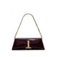 รุ่น Mmychaela กระเป๋าสะพายไหล่ผู้หญิง สี Burgundy