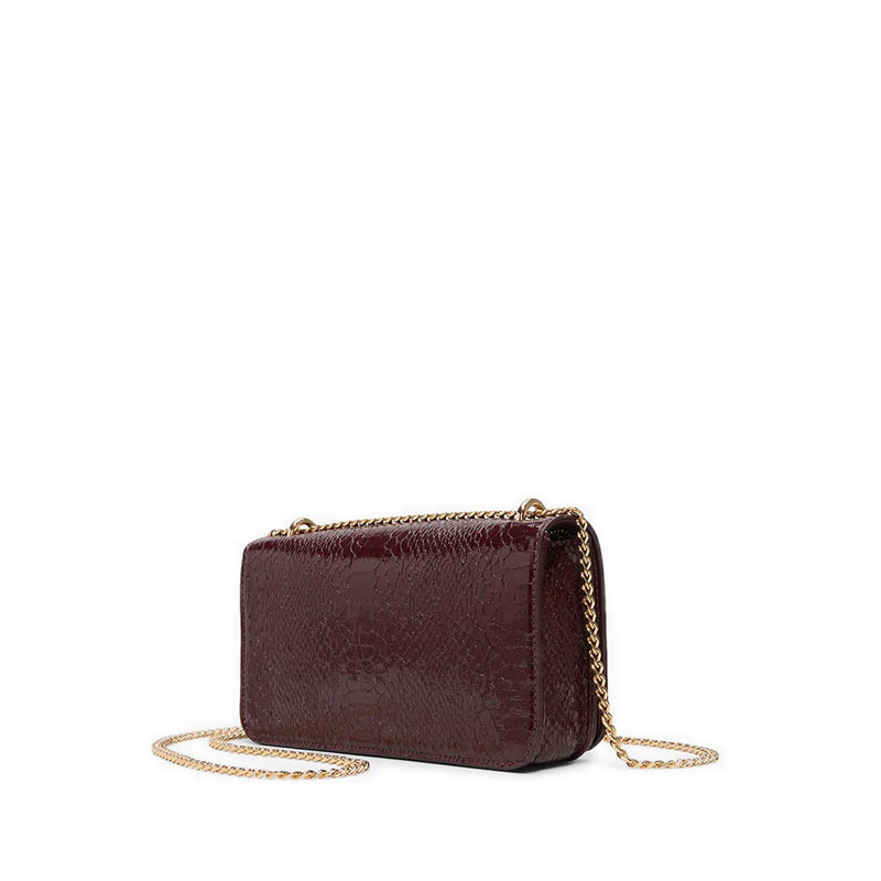รุ่น Sstelliana กระเป๋าครอสบอดี้ผู้หญิง - สี Burgundy