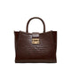 รุ่น Crealily กระเป๋าทรง Satchel ผู้หญิง - สีน้ำตาล